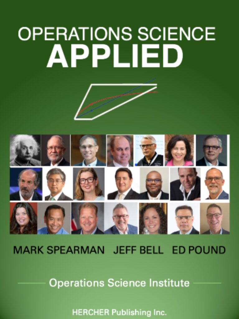 Cover photo for the book Operations Science Applied